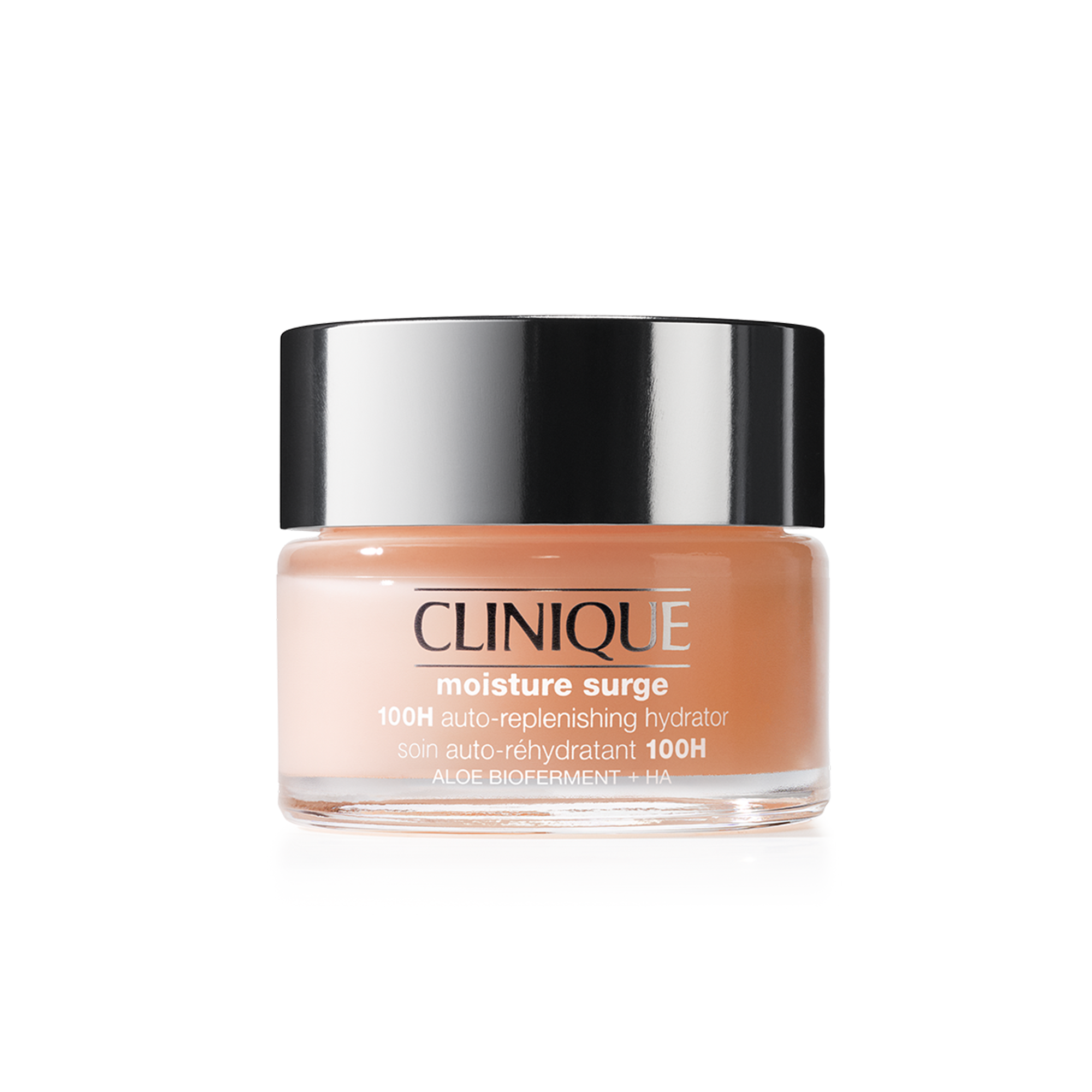 Clinique Moisture Surge 100H Auto-Replenishing Hydrator Oil Free Face Moisturizer With Hyaluronic Acid, Aloe Bioferment and Vitamins C + E For All Skin Types Hydrating + Moisturizing