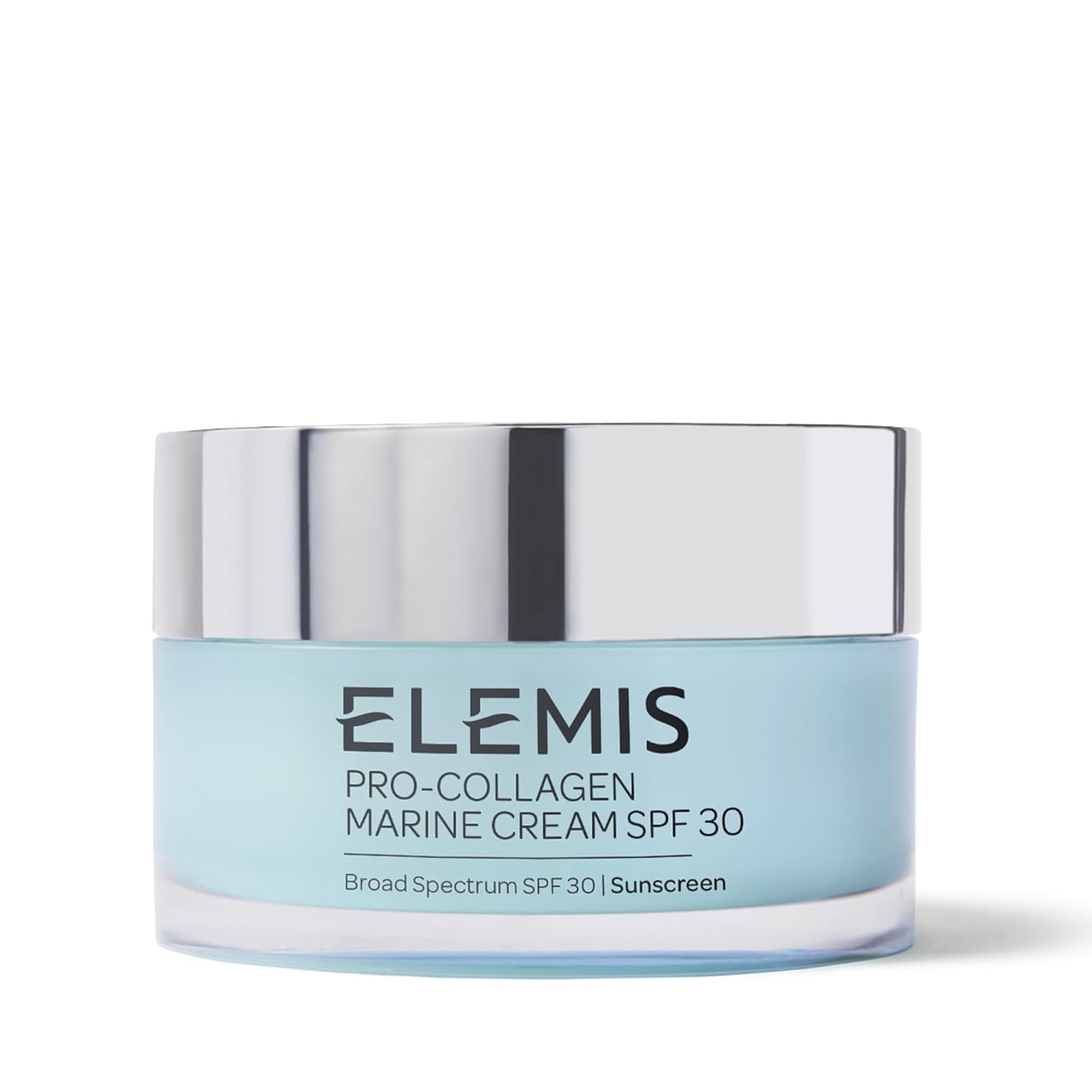 ELEMIS Pro-Collagen Marine Cream SPF 30, Lightweight Anti-Wrinkle Daily Facial Moisturizer & Sunscreen for Face, Pro-Collagen Skin Care to Firm & Hydrate, Anti-Aging Face Lotion for Women - 1.6 oz, 50 ml