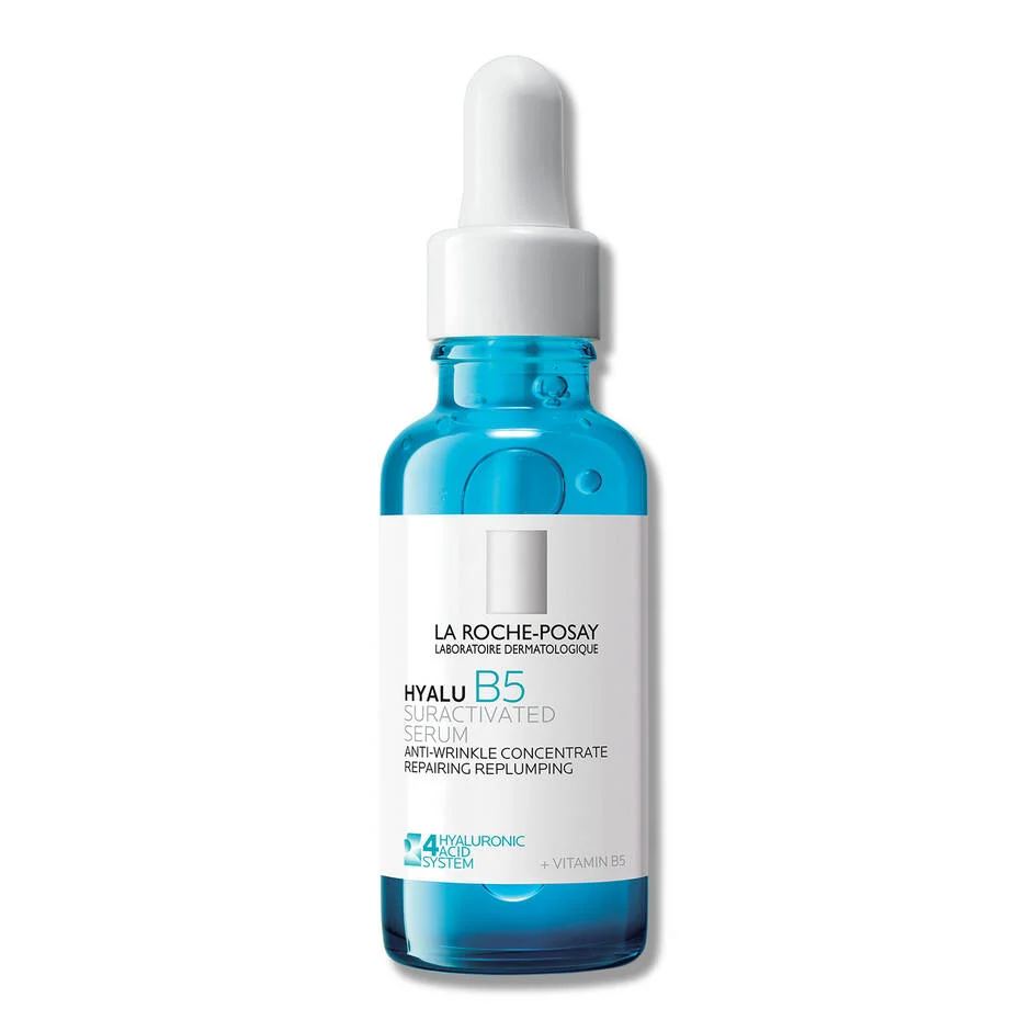 La Roche-Posay Hyalu B5 Pure Hyaluronic Acid Serum for Face, Vitamin B5 + Hyaluronic Acid + Madecassoside, Hydrating Serum Visibly Plumps Skin, Sensitive Skin Safe, Anti Aging, Oil-Free